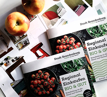 Broschüre Regional Einkaufen